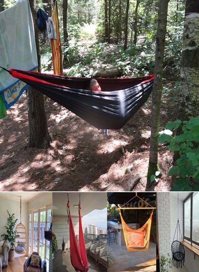 DIY Crafts Design No # 2, With Fastener, Ultimate Hammocks Hanging Kit Hammock Indoor Outdoor Hammocks Chair Spring Swivel Hook Hanging Kit - Heavy Duty St (Design No # 2, With Fastener) - Image 2